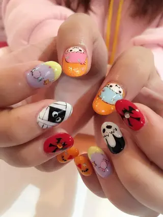 ネイル あ きのネイルデザイン