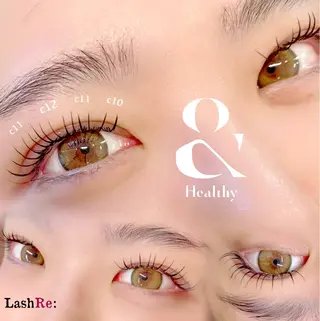 マツエク・マツパ Lash Re：のマツエク・マツパデザイン