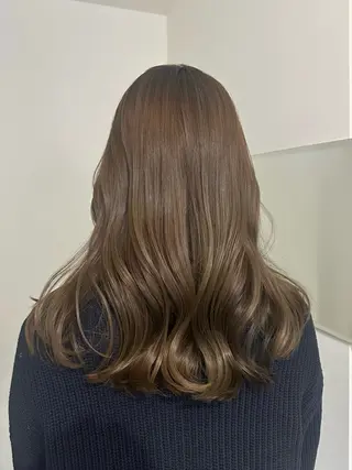 ロング ya₥a/メンズカッ ト/透明感カラーのヘアスタイル