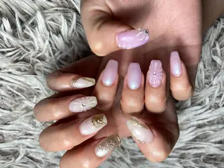 ロング ネイル ✴︎ Delightのネイルデザイン