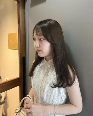 ロング カラー akane/ボブ /オリーブ/ブラウンのヘアスタイル