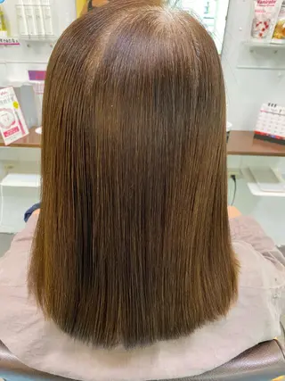 セミロング パーマ 【髪質改善】に特化 オリーブオイルクラブのヘアスタイル