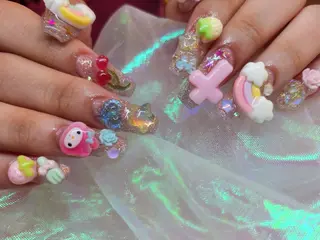 ネイル 💜bora .のネイルデザイン