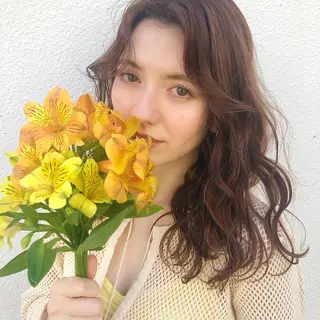 ミディアム メンズ🍃ナチュラル 韓国風ヘアRENのヘアスタイル