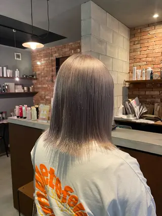 ミディアム カラー 艶髪/透明感カラー/ 韓国/nonokaのヘアスタイル