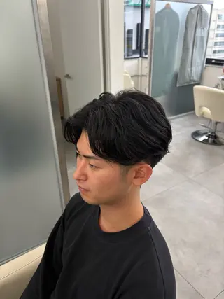 パーマ トレンド甘めガーリー Mizuki☁️🫧のヘアスタイル