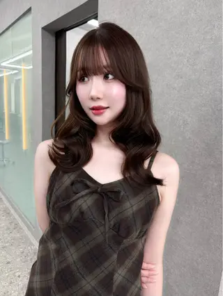 ミディアム 豊嶋 未来のヘアスタイル