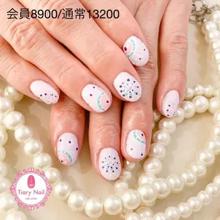 ネイル 💗🪽Tiary Nail🪽💗のネイルデザイン