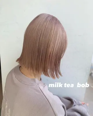 ミディアム カラー レイヤー専門家 ダブルカラー修のヘアスタイル