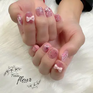 ネイル ❁⃘*。Petite fleur❁⃘*りさのネイルデザイン