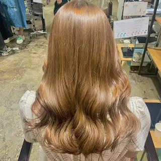 ロング カラー ヘアアレンジ 🇰🇷韓国ｽﾀｲﾙ ﾚｲﾔｰ/ayanaのヘアスタイル