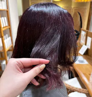 カラー 豊中美容室COCOLUANA所属・CHISATO /暖色カラー❤️のヘアスタイル