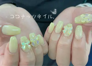 ネイル 神田 ココナッツのネイルデザイン