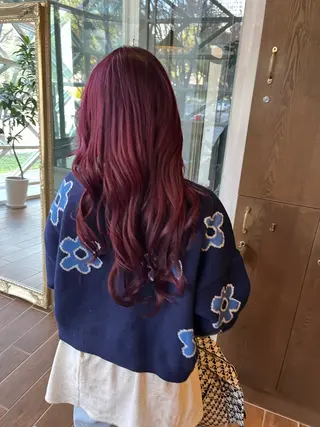 ロング カラー そね こまちのヘアスタイル