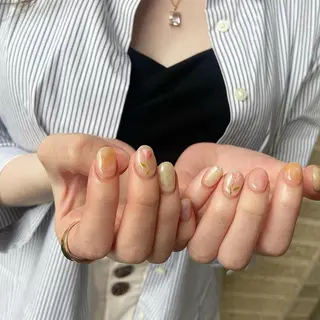 ネイル 𝕄𝕚𝕪𝕦🤍 自由が丘⌇パラジェルのネイルデザイン