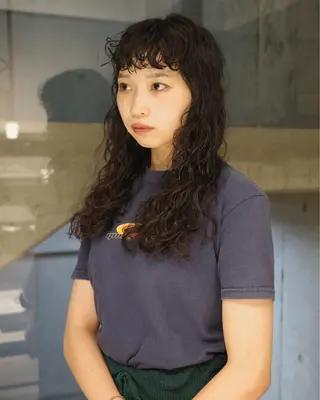 ロング パーマ NERO 松井 隆人のヘアスタイル