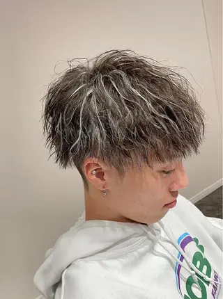 カラー メンズ 和歌山ランキング1位 井開のヘアスタイル