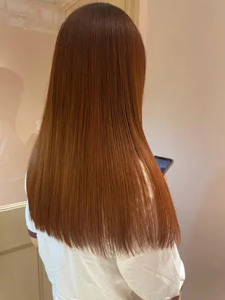 ロング マホ/日吉/髪質改善 /レイヤー/ガーリーのヘアスタイル