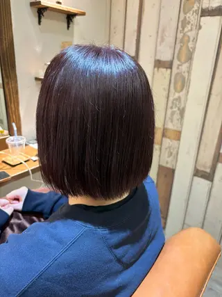 ミディアム カラー 脇坂 歩夢のヘアスタイル