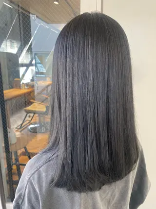 セミロング ヘアー.ネイル二刀流 misa🫧のヘアスタイル