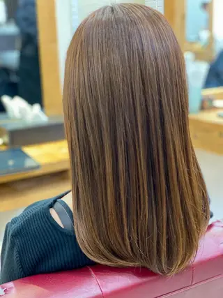 セミロング 森下 友　Dio...池袋のヘアスタイル