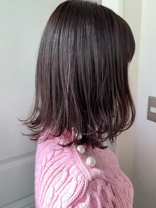 ミディアム カラー パーマ ヘアアレンジ メンズ キッズ ネイル マツエク・マツパ 古賀 侑磨のヘアスタイル