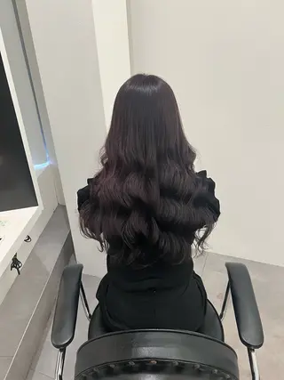 ロング しゅういち/赤み消し カラー特化のヘアスタイル