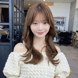 ヘアアレンジ ヘアアレンジ/柔らか 艶カラー/AKARIのヘアスタイル