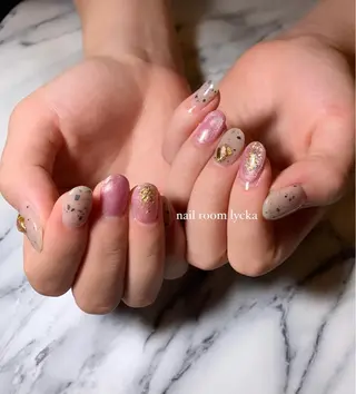 ネイル ﾈｲﾙﾙｰﾑﾘｯｶ 𝐦𝐚𝐲𝐮のネイルデザイン