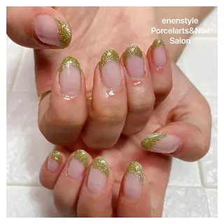 ミディアム ネイル 👑enen style👑のネイルデザイン