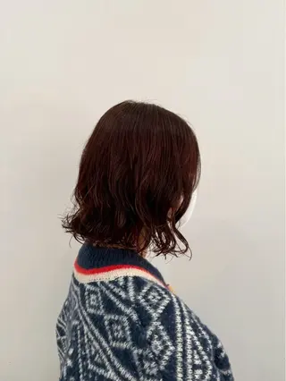 カラー パーマ 林 杏夏のヘアスタイル