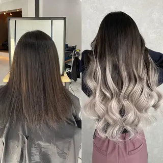 ショート 💎馴染むエクステ ×カラーTOMO💎のヘアスタイル