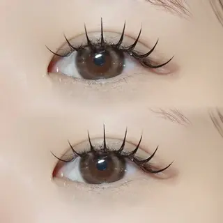 マツエク・マツパ Shiori .のマツエク・マツパデザイン