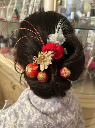 ロング 近藤 麻子のヘアスタイル