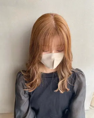 ロング 石川 雅のヘアスタイル