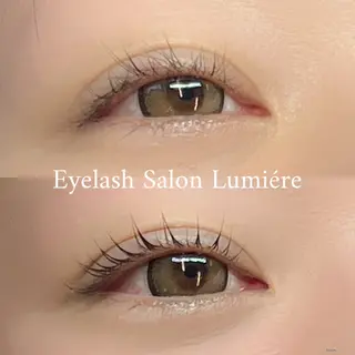 マツエク・マツパ Lumiére 鈴木咲良のマツエク・マツパデザイン