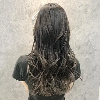 ロング 所渉/韓国レイヤー /ウルフカットのヘアスタイル