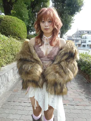 セミロング 岩間 萌々果/eimのヘアスタイル