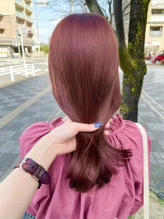 ロング AIRI🌸 ブリーチカラー🎀のヘアスタイル