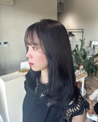 カラー Plume.所属・おおひら ののはのヘアスタイル