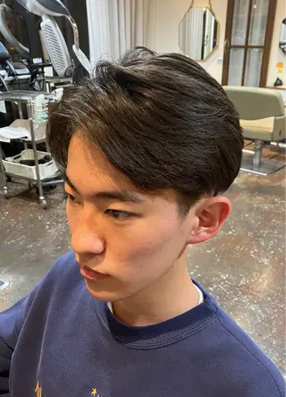 ショート メンズ 髪質改善 pulirのヘアスタイル