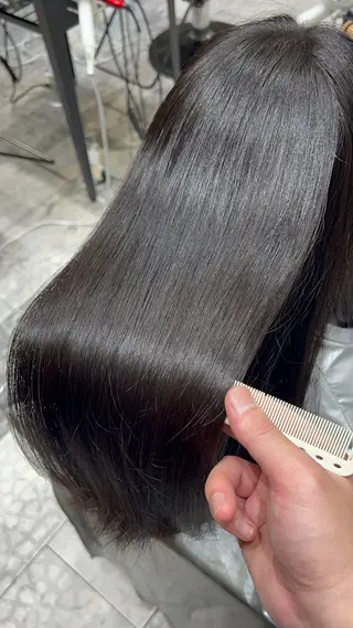 セミロング カラー 新宿/レイヤー/ amu🫧のヘアスタイル