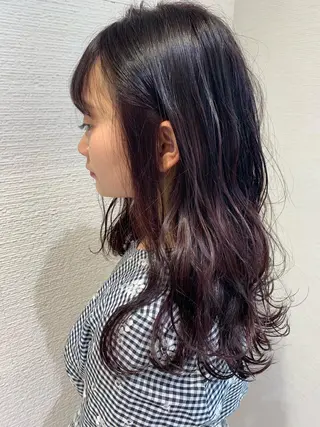 カラー 韓国ヘア/耳ツボジュ エリー♡ayumuのヘアスタイル
