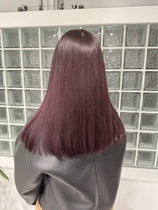 ロング カラー miku/ラベンダー 透明感カラー🪻❤︎のヘアスタイル