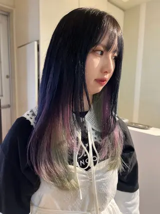 ロング chura/ カラーモデル募集💫のヘアスタイル