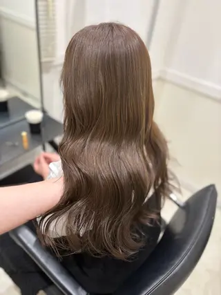セミロング 🤍韓国トレンド ヘア🤍miku🤍のヘアスタイル