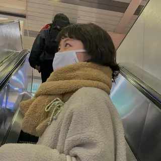 ショート カラー 幡野 朋美のヘアスタイル