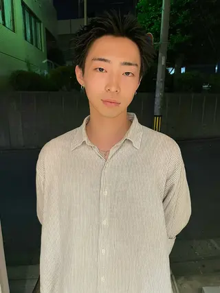 ショート メンズ musiiik ryukiのヘアスタイル