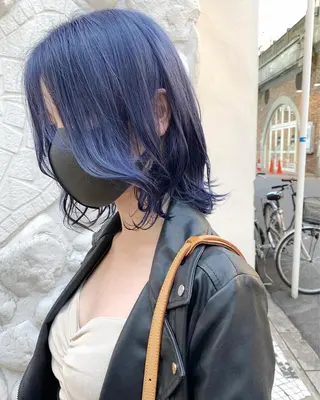 ミディアム カラー 樫原裕二/レイヤー カット/透明感カラーのヘアスタイル