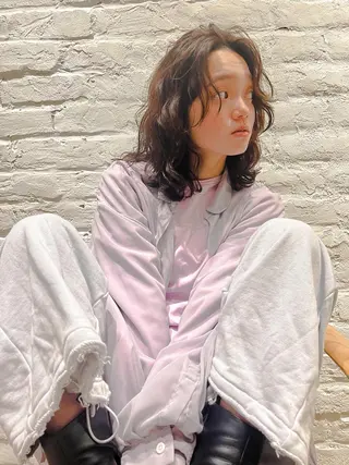 セミロング レイヤーカット ✨️奥田良太✨️のヘアスタイル